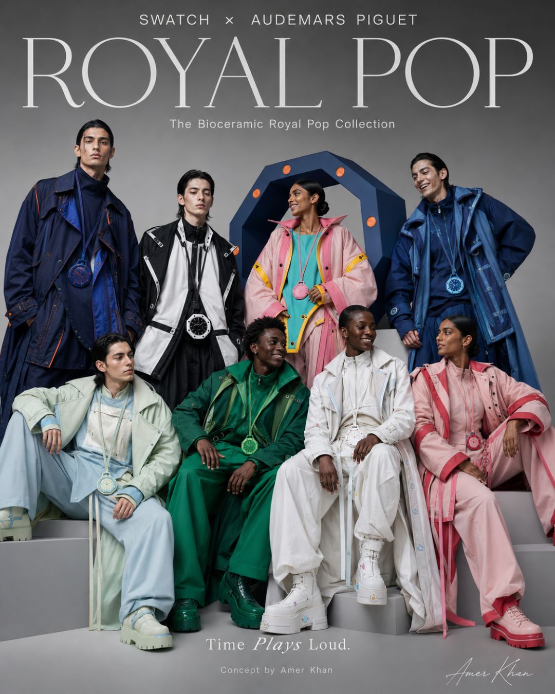 Royal Pop — Swatch × Audemars Piguet collection